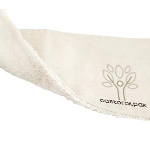 Castor Oil - Thyroid / Neck Compress (28 x 10 cm) Store Sale