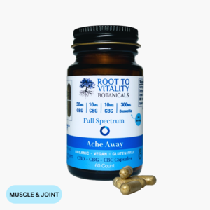 Full Spectrum Organic & Vegan 30MG CBD | 10MG CBG | 10MG CBC | 300MG Boswellia Capsules Outlet Genuine