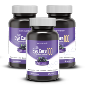 3 Bottles of EyeCare Anthocyanins 100 (180 Softgels) Geniue Stockist For Sale