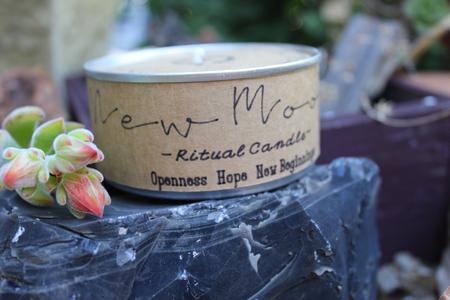 New Moon Upcycled Candle Sale Real