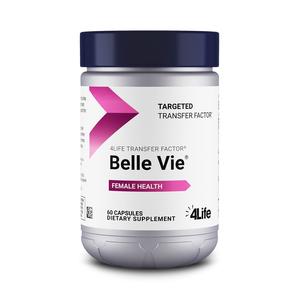 4Life Transfer Factor Belle Vie - Targeted Support for Female Hormone Balance, Reproductive Support, and Breast Health - Supplement with Kudzu, Flax, Herbal Antioxidants, and Green Tea - 60 Capsules Cheap Sale Choice