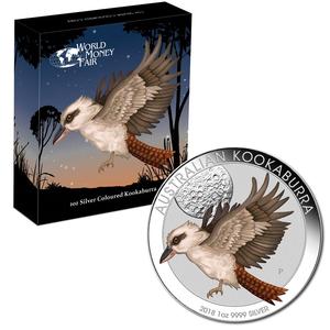 2018 Kookaburra 1oz Silver Coloured WMF Berlin Show Special Sale 2025