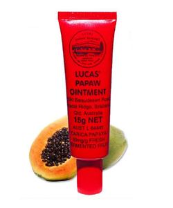 Lucas Papaw Ointment 15G (With Lip Applicator) | Best Paw Paw Cream for Chapped Lips, Minor Burns, Sunburn, Cuts, Insect Bites and Diaper Rash Looking For Cheap Pice