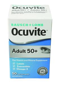 BAUSCH & LOMB OCUVITE ADULT 50 EYE VITAMIN AND MINERAL SUPPLEMENT Buy Cheap Cheapest