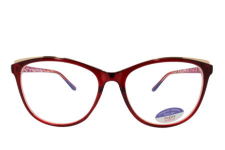 Lente con proteccin blue cut Defile Eyewear D8327EC3 Rojo Cheap Sale 2025 New
