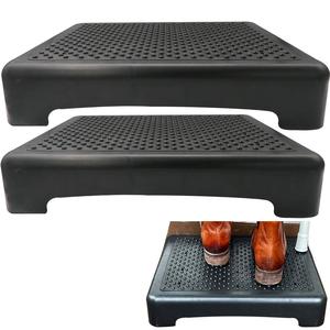 Evelots Mobility Half Step - 2 Pack - Nonslip Treads Indoor or Outdoor Sturdy for Door, Bed, Bathtub & Shower From China