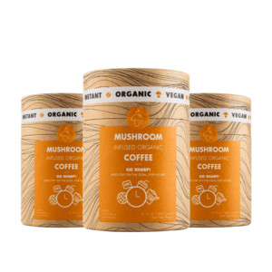 Go Sharp 30 Servings organic instant coffee with Lion's Mane and Chanterelle Cheap Sale Free Shipping