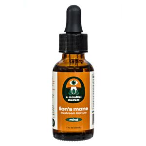 A Mindful Market Lion's Mane Mushroom Tincture - Mind (1 oz) Cheap Sale 2025 Unisex