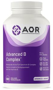 AOR Advanced B Complex 180 V Cap Cheap Sale Manchester