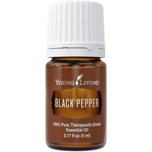 Young Living Black Pepper, ulei esential Piper Negru - 5 ml Free Shipping 2025