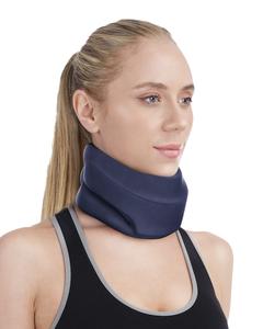 BLABOK Neck Brace for Sleeping - Cervical Collar Relief Neck Pain and Neck Support Soft Foam Wraps Keep Vertebrae Stable for Relief of Cervical Spine Pressure for Women & Men Blue(15.8-18.1 inch) Clearance Free Shipping