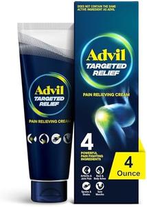Advil Targeted Relief Pain Relieving Cream, Up to 8 Hours of Powerful Relief of Minor Arthritis Pain, Joint Pain, Lower Back Pain and Muscle Pain - 4 oz Buy Cheap Sast