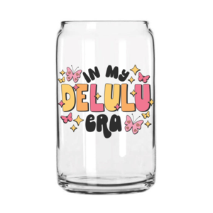 Delulu Glass Can Cup Latest Collections For Sale