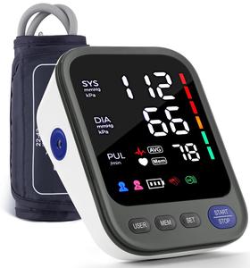 Blood Pressure Machine,Automatic Digital Upper Arm Blood Pressure Monitor with Adjustable Large Cuff Irregular Heartbeat Pices Online