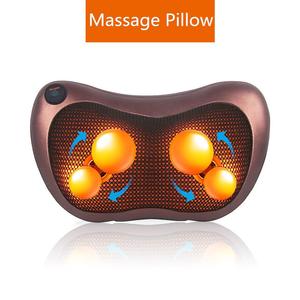 Massage Device Neck Relaxation Pillow Massage Vibrator Electric Shoulder Back Massager Car.shiatsu Massage Pillow With Heating With Paypal Low Pice