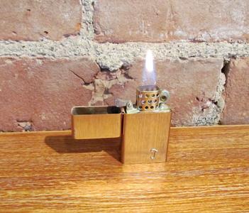 14kt Gold Plated Lighter Made In USA Windproof Flip Top Buy Cheap Best Wholesale