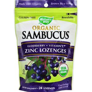 Nature'S Way Lozenge - Organic - Elderberr Zinc - 24 Count Largest Supplier Online