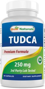 Best Naturals TUDCA 250mg (Tauroursodeoxycholic Acid) - 60 Veg Capsules - 2 Months Supply (60 Count (Pack of 1)) (60 Count (Pack of 1)) In China Sale Online