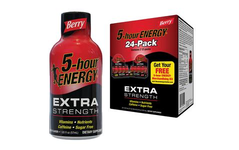 5 Hour Energy Extra Strength Berry, 1.93 oz, 2 12-Packs Browse