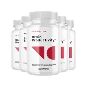 5-Pack Noocube Brain Productivity Pills, Cognitive & Memory Support-300 Capsules Cheap Amazon