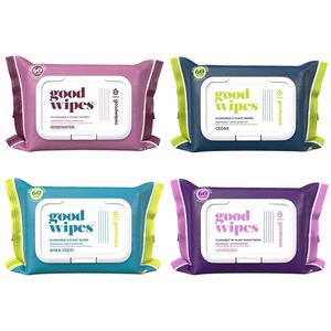 Goodwipes Flushable & Plant-Based Wipes with Botanicals | Dispenser for At-Home Use | Variety Pack with Aloe Septic and Sewer Safe | 240 count (4 packs) - Biggest Adult Wipes Popular Cheap Online