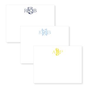 4.25x5.5" Notecard | floral monogram Collections Cheap Pice