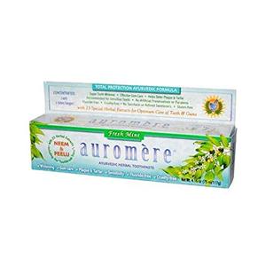 Auromere Ayurvedic Herbal Toothpaste Fresh Mint 4.16 oz Browse Cheap Online