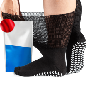 2 Pairs Extra Wide Neuropathy Socks Comfort and Stability Free Shipping Online