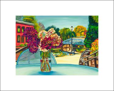 "Greenville Bouquet" Large Paper Art Print Discount 2025 Newest