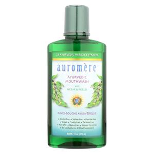 Auromere Mouthwash - Ayurvedic Mouthwash - Case Of 1 - 16 Oz. Free Shipping The Cheapest