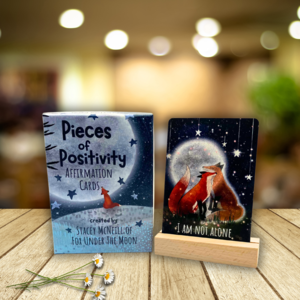 Fox Under The Moon - Affirmation Cards Discount Big Sale