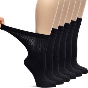 6 Pack Loose Fit Bamboo Socks Comfortable and Lightweight Cheap Cheap Online