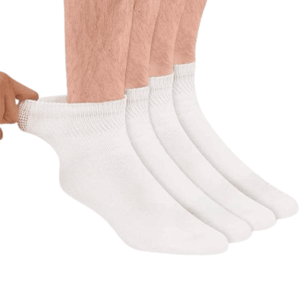 4 Pairs Crew Neuropathy Socks Discount Classic