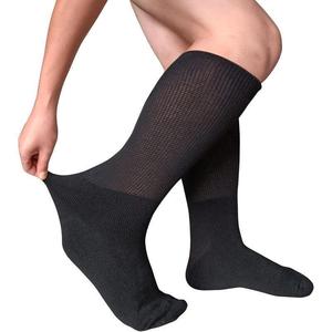4-Pack Diabetic Comfort Socks - Extra Wide Non-Binding Design Discount 2025