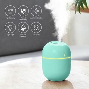 Air Humidifier Mini Ultrasonic USB Essential Oil Car Purifier Home Car LED Night In China For Sale