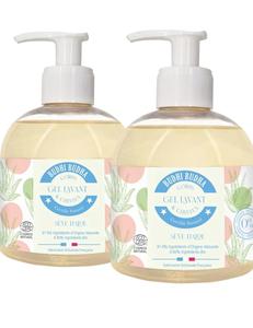 Lot de 2 Gels douche familial, naturel, 3 en 1 (corps, mains, cheveux) ECOCERT fabriqu en France Discount 2025 New