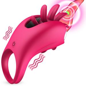 10 Speed Rotation Oral Vibrator Tongue Licking Vagina Clitoris Stimulate G-spot Massage Sex Toys for Men Couple Adult Purchase Sale Online
