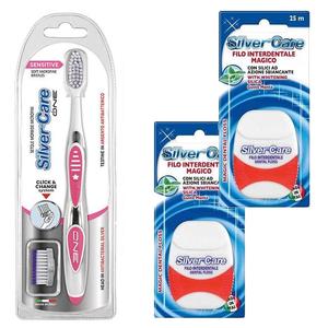 Brosse dents Silver Care ONE Gencive Fil dentaire Sale 100% Guaranteed