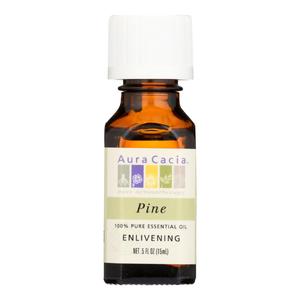 Aura Cacia - Pure Essential Oil Pine - 0.5 Fl Oz Newest For Sale