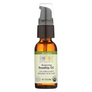 Aura Cacia - Rosehip Seed Skin Care Oil Certified Organic - 1 Fl Oz Shop For
