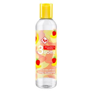 3some 3-in-1 Flavored Lubricant - Strawberry Banana Buy Cheap Order