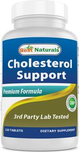 Best Naturals Cholesterol Support Formula 120 Tablets Best Pices Sale Online