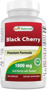 Best Naturals Black Cherry 1000 mg 180 Capsules Buy Cheap Very Cheap