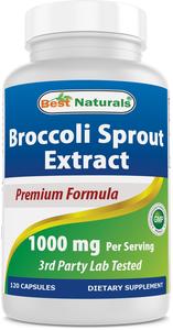 Best Naturals Broccoli Sprout Extract 1000 mg 120 Capsules Enjoy Online