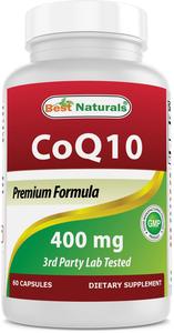 Best Naturals CoQ10 400 mg 60 Capsules Clearance Discounts