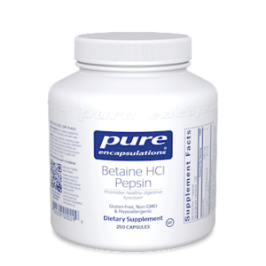 Betaine HCL Pepsin 250 caps Sale Recommend