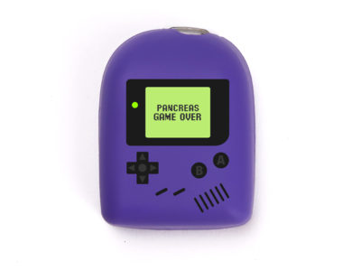 Omnipod Cover - Print - Game Over Clearance Supply