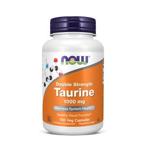 2  100 - NOW Foods Taurine Double Strength 1000 mg 100 cap Cheap Wholesale