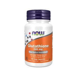 500mg 30 - NOW Foods Glutathione 500mg 30 cap Free Shipping For Sale