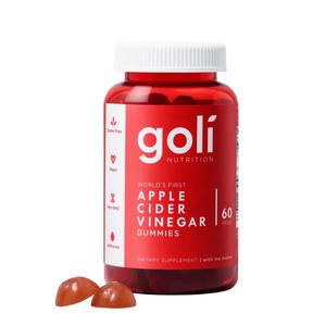 60 - Goli Apple Cider Vinegar Gummies 60 gummies Free Shipping 100% Guaranteed
